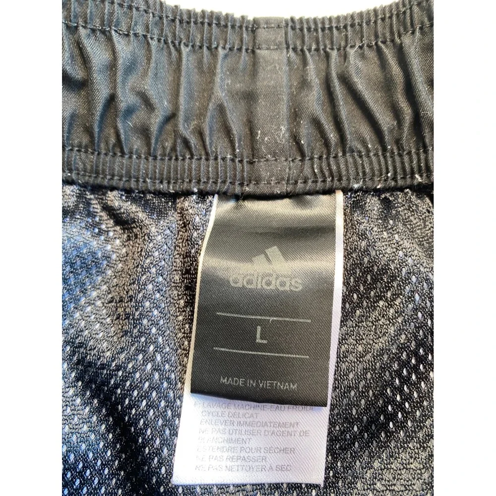 Adidas Mens Blue Space Dye Swim Trunks Board Shorts Mesh Lining Size L PLM111
